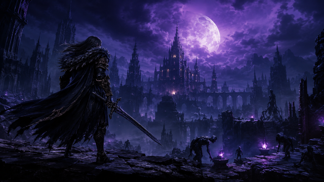 Aeterna Noctis original game remake reference artwork 2