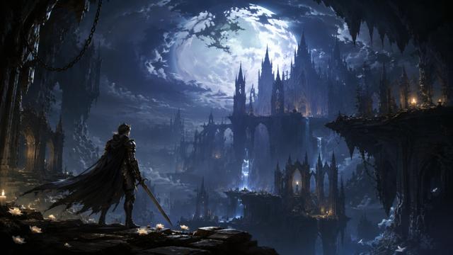 Aeterna Noctis original game remake reference artwork 3