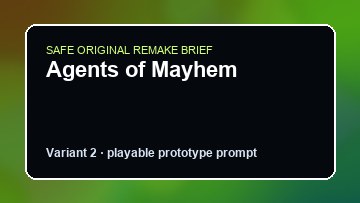 Agents of Mayhem original agents of mayhem custom game reference artwork 2