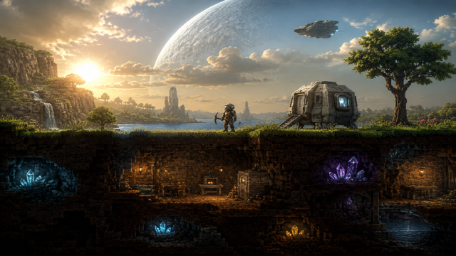Aground original game remake reference artwork 3