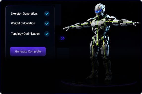 Auto rigging capability