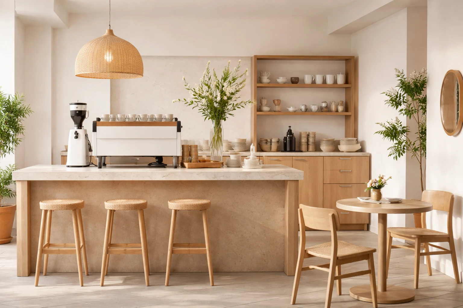Best AI Aesthetic Coffee Shop Interiors Generator: Create Stunning Aesthetic Coffee Shop Interiors in Seconds example 2