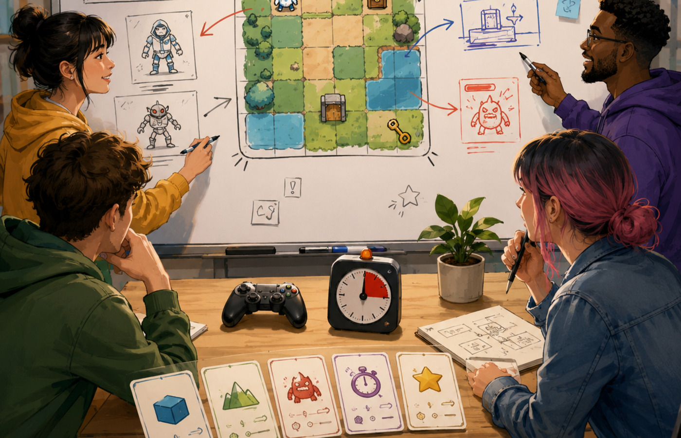 AI Art Game Jam Rules early workflow planning visual
