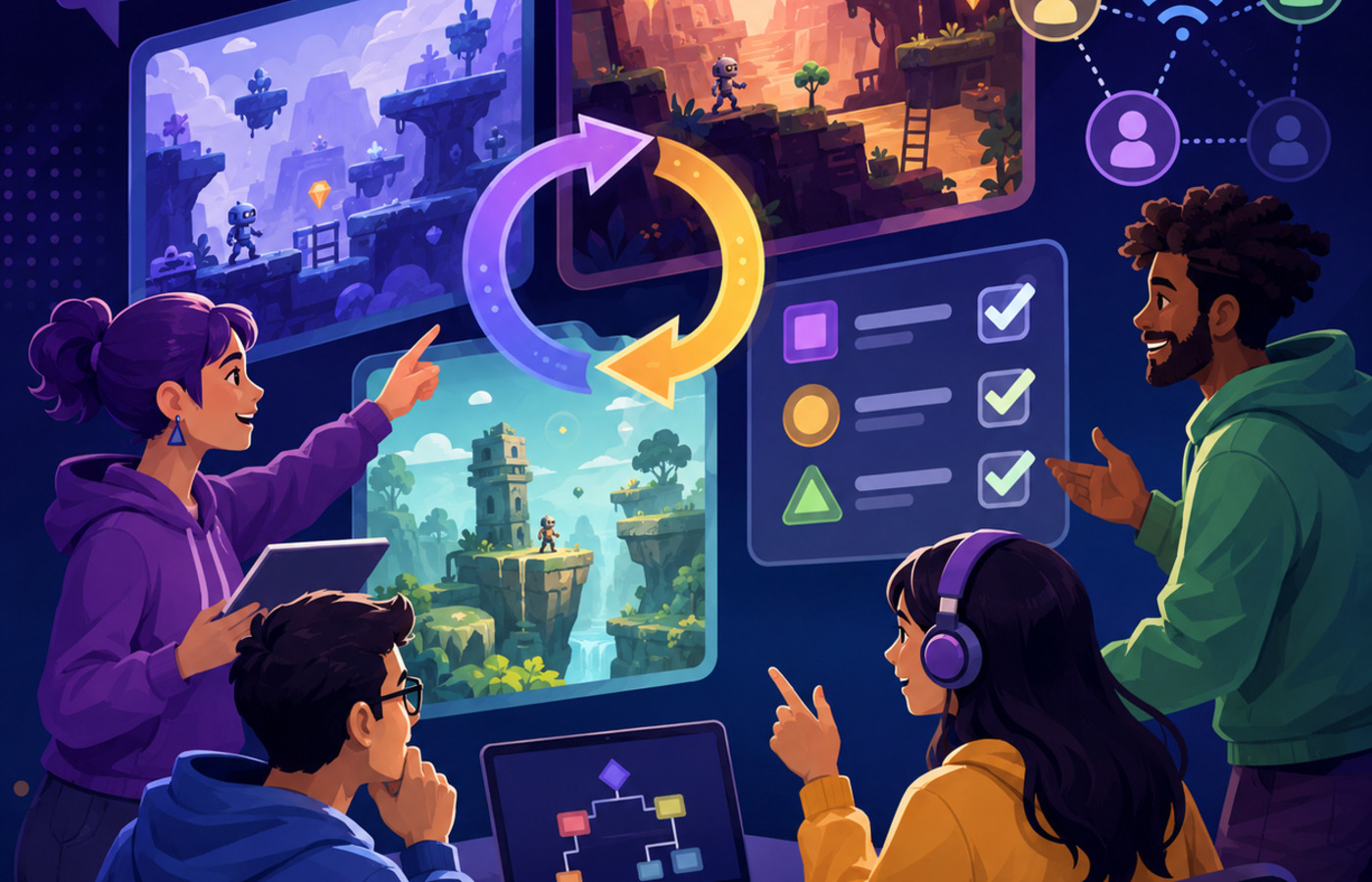 AI Art Game Jam Rules production iteration visual