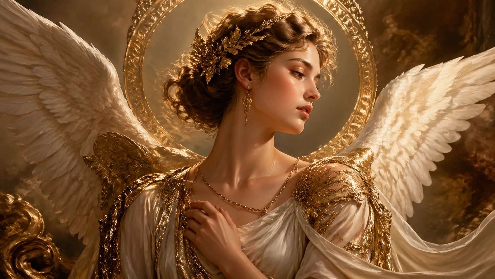 Baroque Angel Portraits AI Image Generator