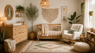 Boho Nursery Room Decor Generator preview