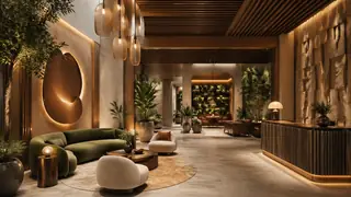 Boutique Hotel Lobby Concepts Generator preview