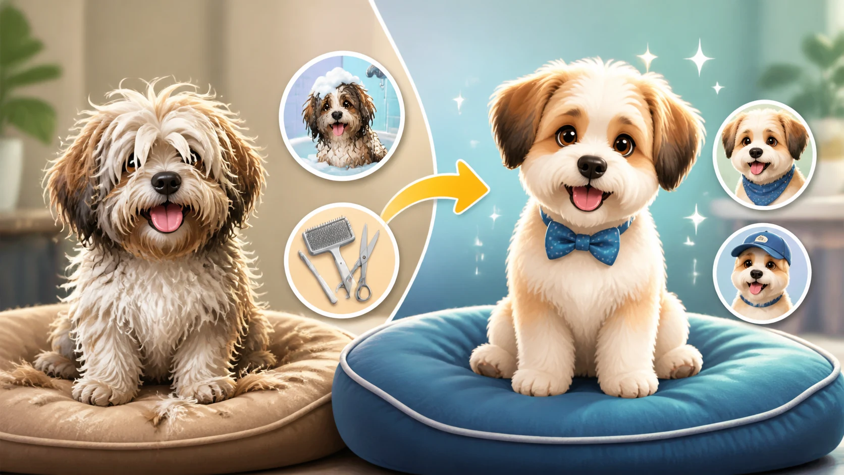 Cartoon Pet Transformations AI Image Generator