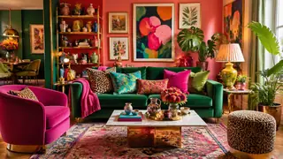 Colorful Maximalist Apartment Decor Generator preview