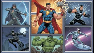 Comic Book Hero Portraits Generator preview