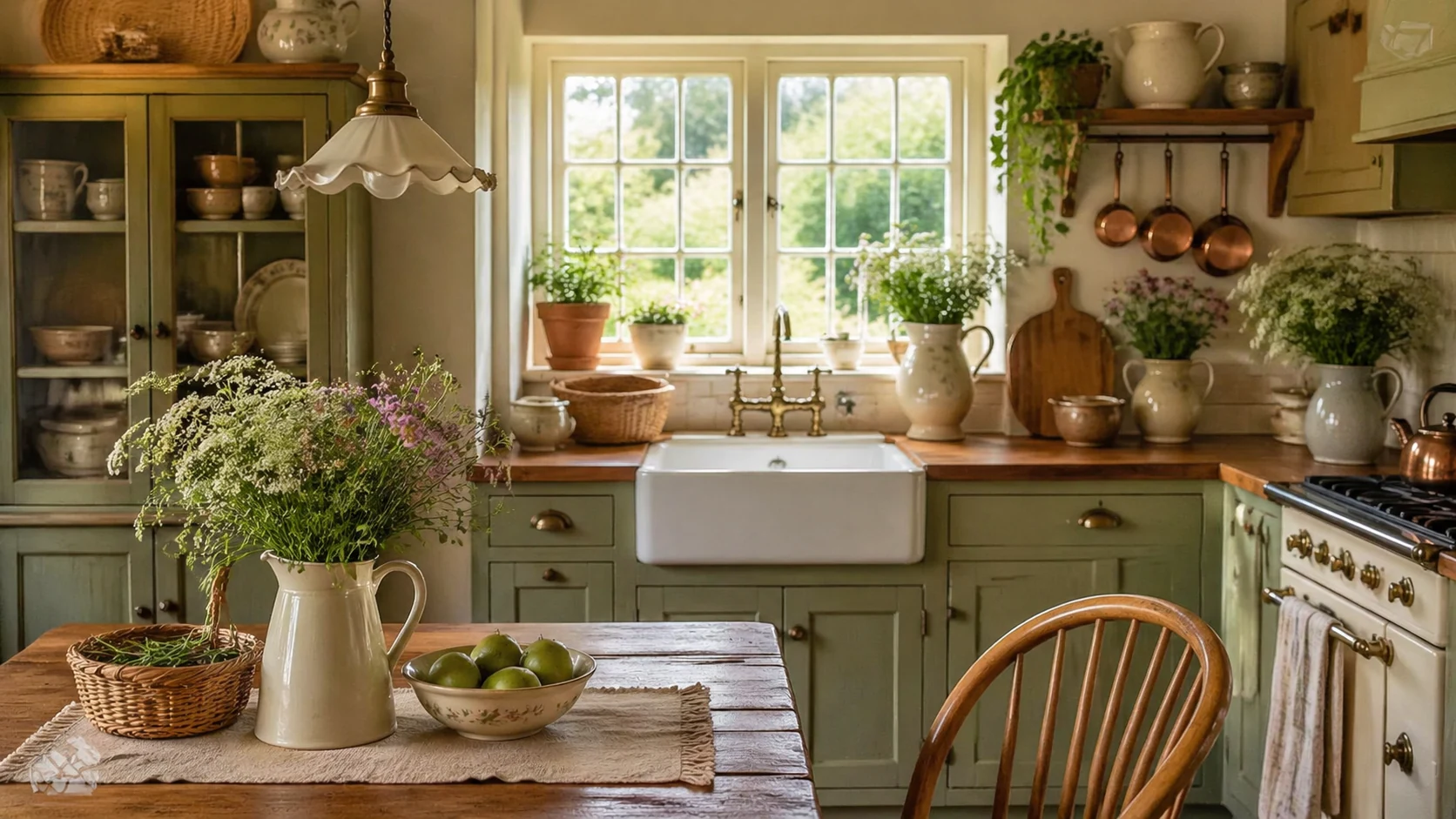 Cottagecore Kitchen Inspiration AI Image Generator