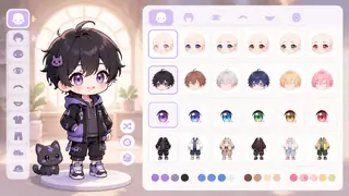 Cute Chibi Avatar Creator Generator preview