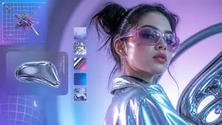 Cyber Y2K Visual Styles Generator preview