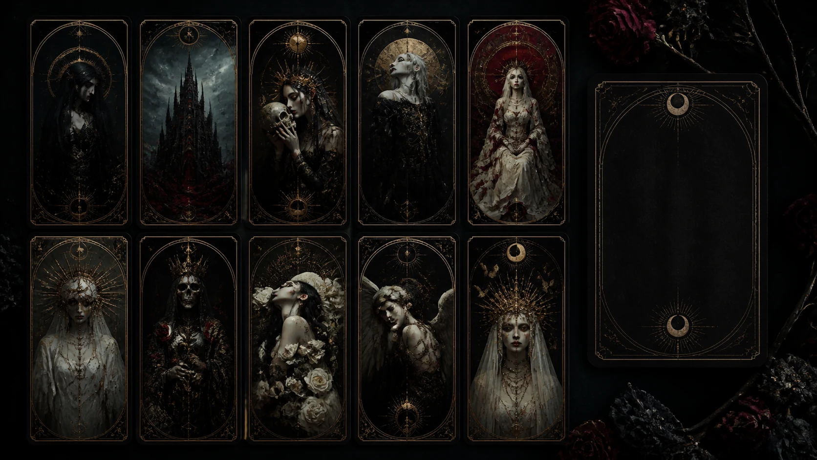 Best AI Dark Gothic Oracle Illustrations Generator: Create Stunning Dark Gothic Oracle Illustrations in Seconds example 3