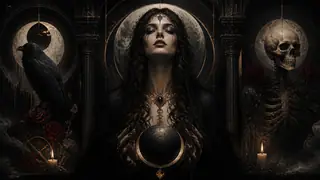 Dark Gothic Oracle Illustrations Generator preview