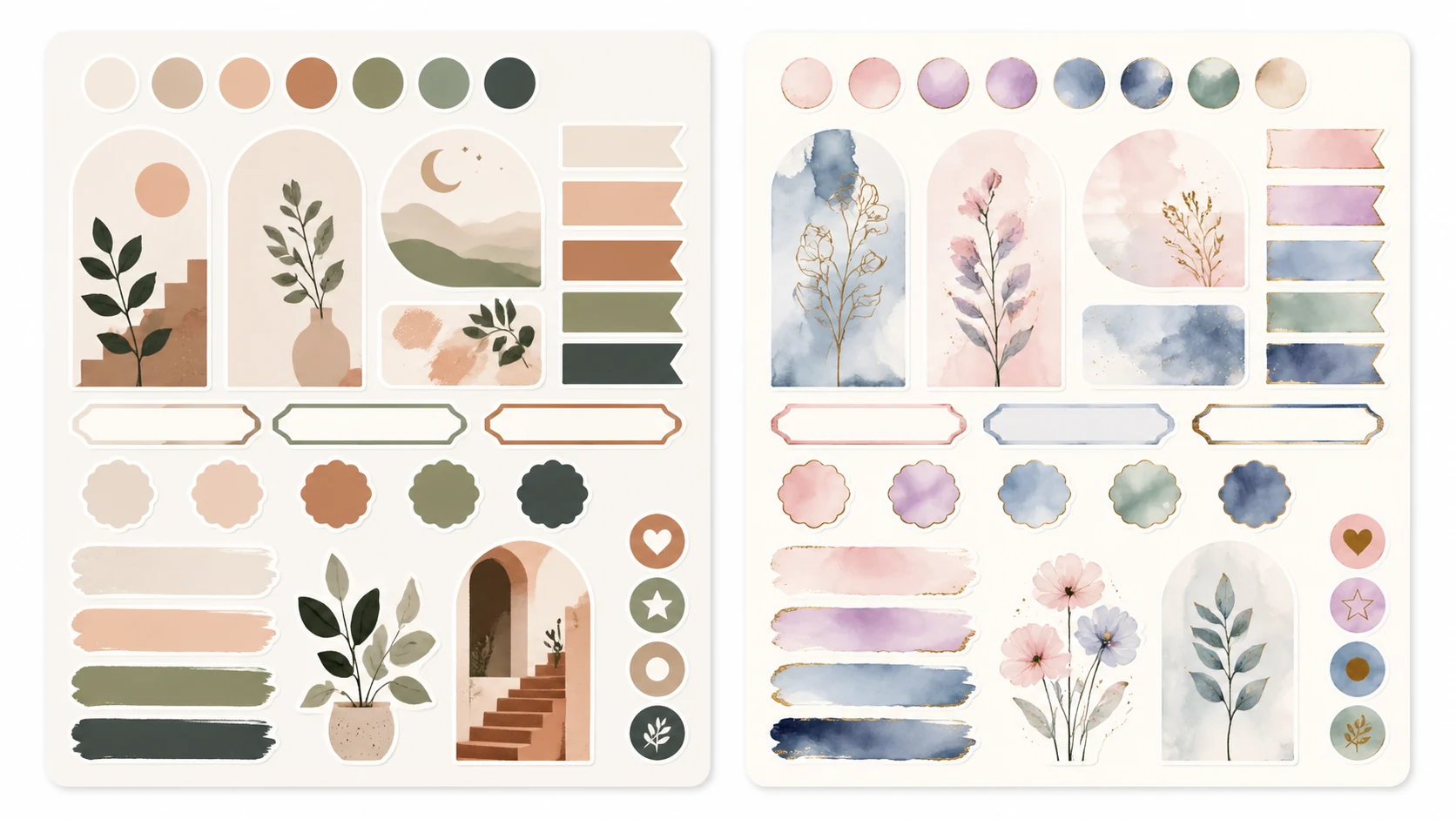 Best AI Digital Planner Sticker Sheets Generator: Create Stunning Digital Planner Sticker Sheets in Seconds example 2