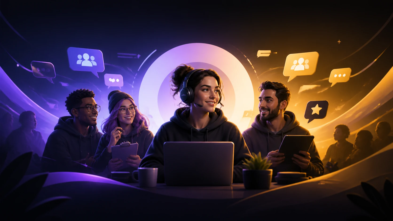 Discord Server Banner Designs AI Image Generator