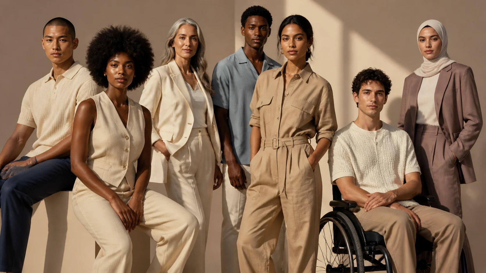 Diversity Inclusive Apparel Models AI Image Generator
