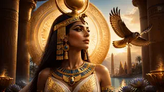 Egyptian Goddess Portrait Art Generator preview