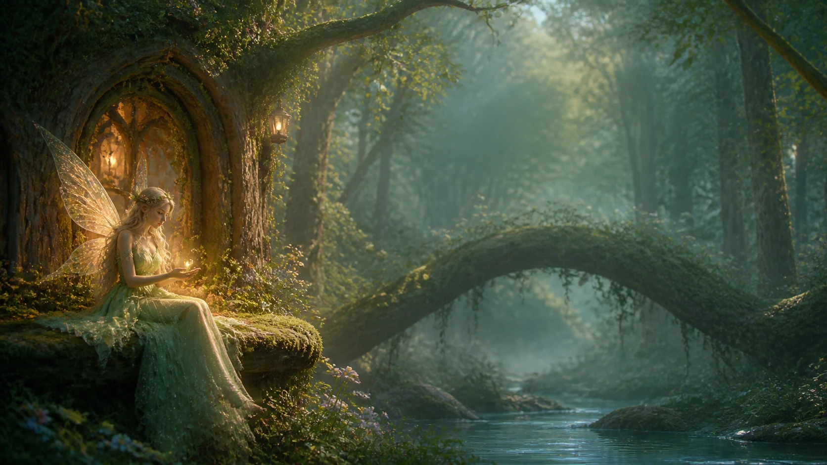 Best AI Enchanted Forest Fairy Scenes Generator: Create Stunning Enchanted Forest Fairy Scenes in Seconds example 3