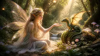 Enchanted Forest Fairy Scenes Generator preview