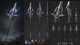 Fantasy Weapon Concept Art Generator preview