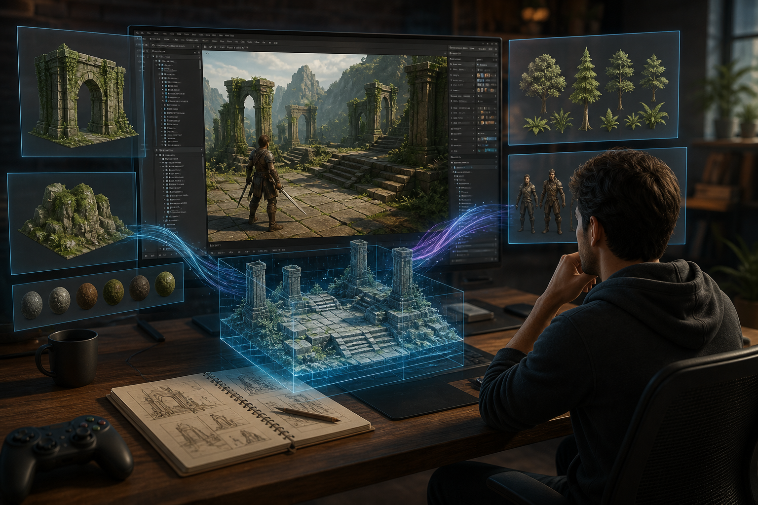 Using AI to Accelerate an Existing Unity Game Project