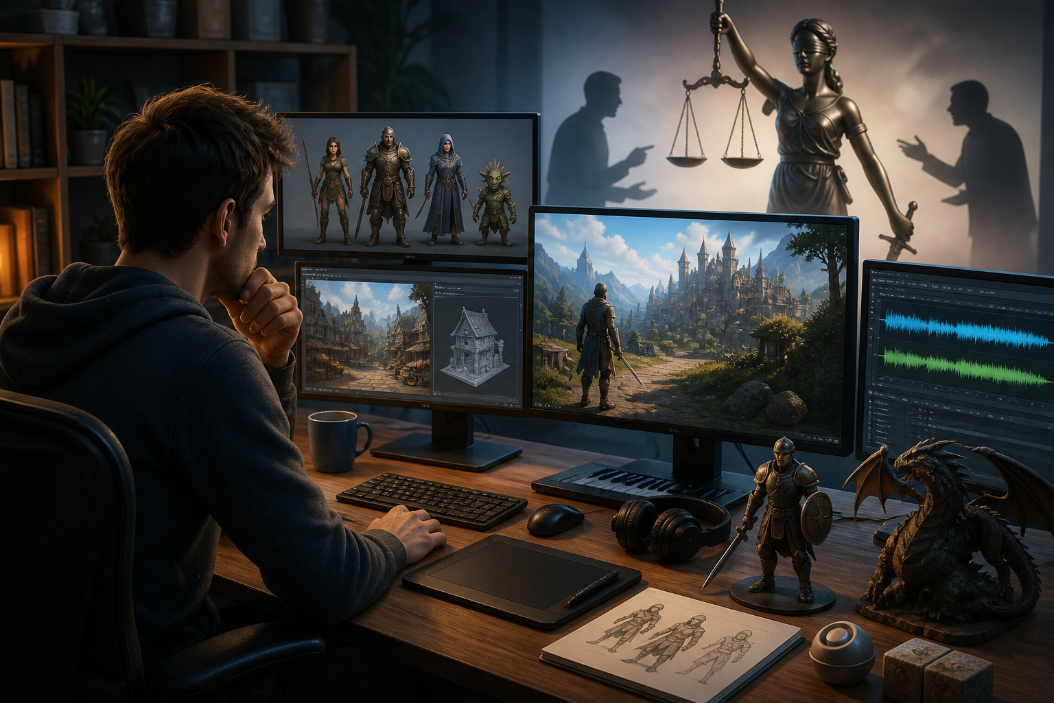 AI-Generated Game Assets and Commercial Rights: Build a Reviewable Record
