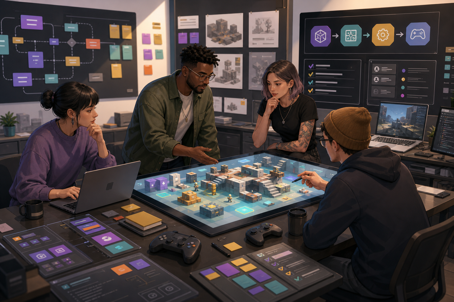 AI Game Development Workflow: What Actually Helps Indie Teams review checklist figure