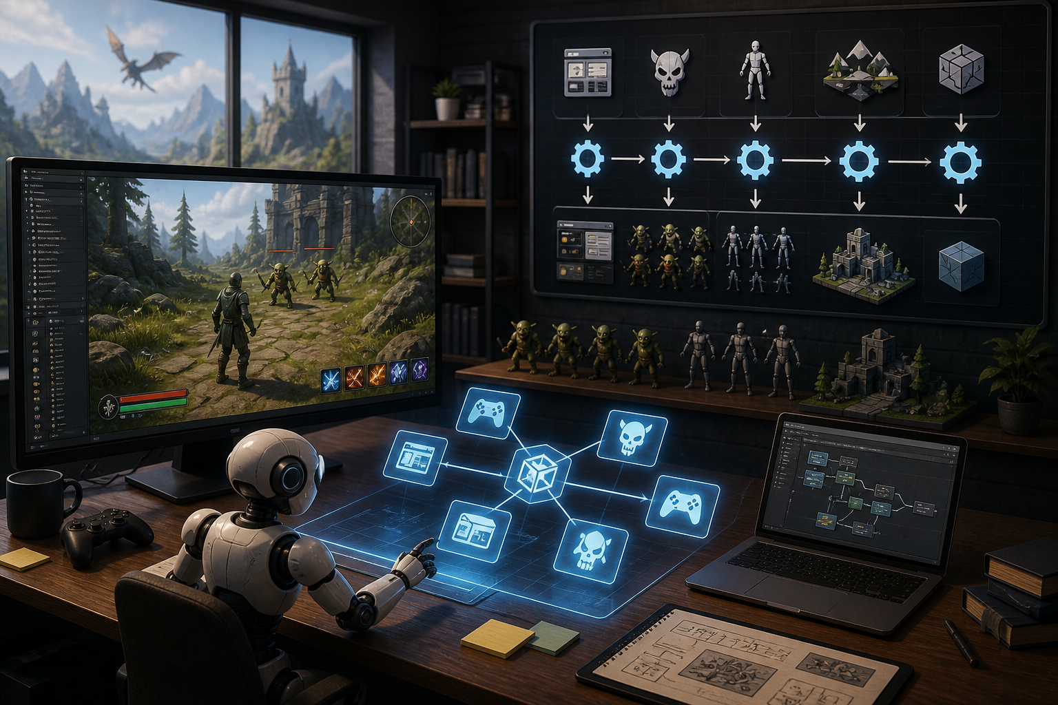 Automating Repetitive Game Development Work with AI