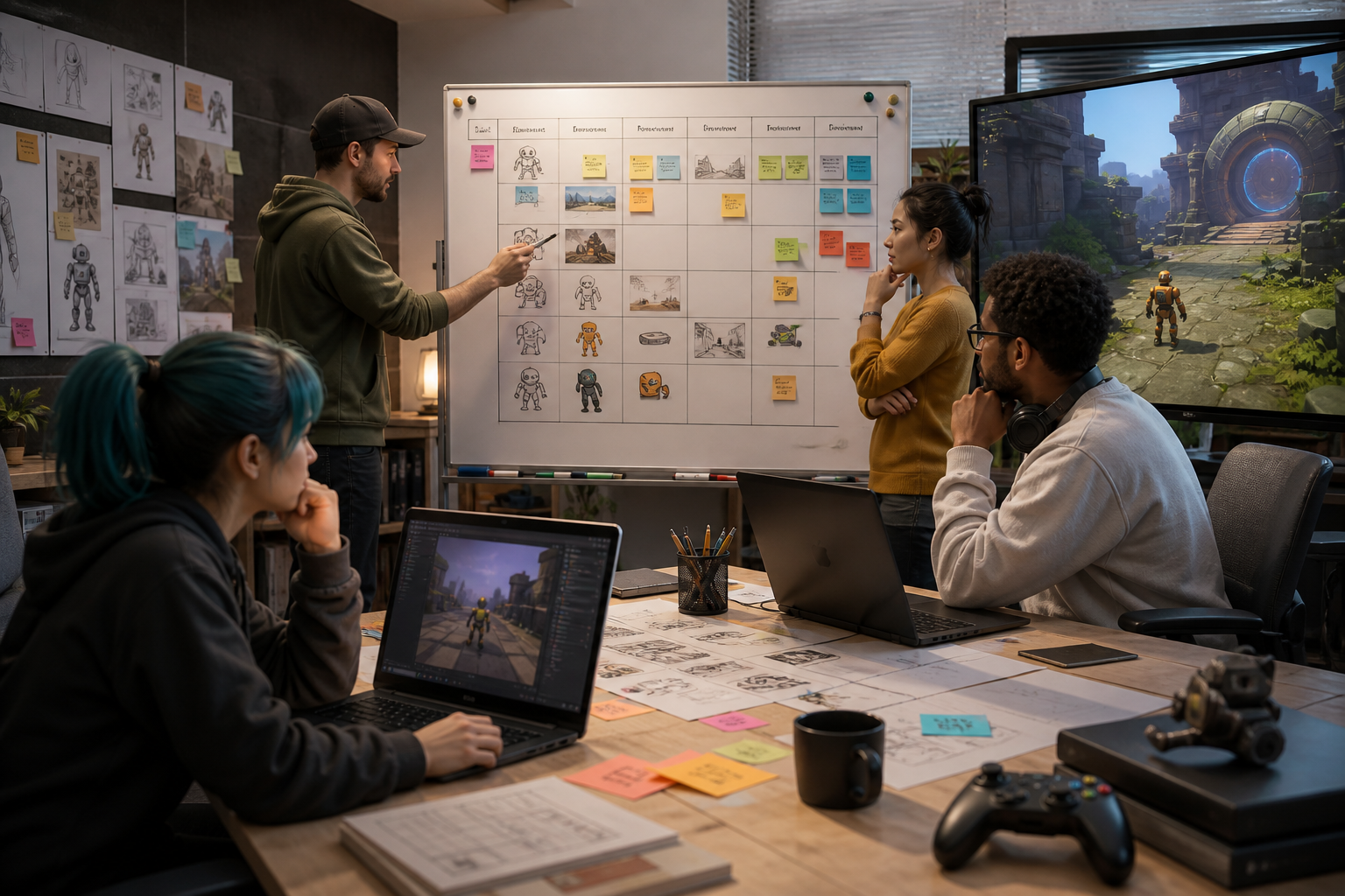 How to Run a Two-Week AI Game Team Pilot