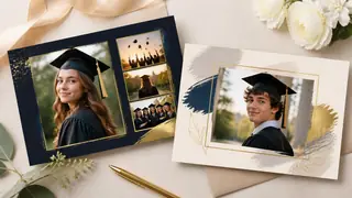 Graduation Announcement Cards Generator preview