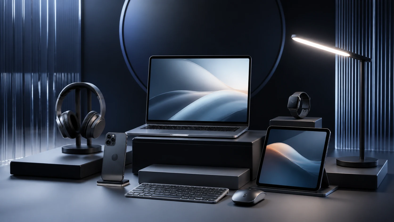 Best AI High Tech Gadget Display Sets Generator: Create Stunning High Tech Gadget Display Sets in Seconds visual example 3