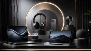 High Tech Gadget Display Sets Generator preview