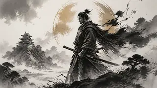 Ink Wash Samurai Art Generator preview