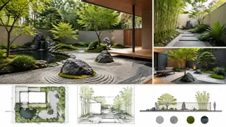 Japanese Zen Garden Concepts Generator preview