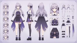 Live2D Base Character Design Generator preview