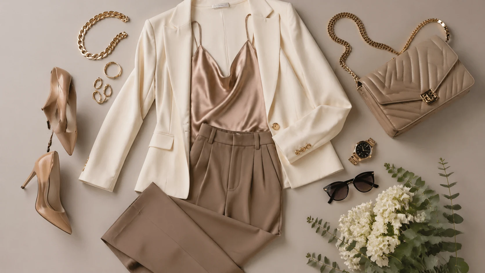 Best AI Luxury Closet Outfit Flatlays Generator: Create Stunning Luxury Closet Outfit Flatlays in Seconds example 1