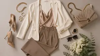 Luxury Closet Outfit Flatlays Generator preview