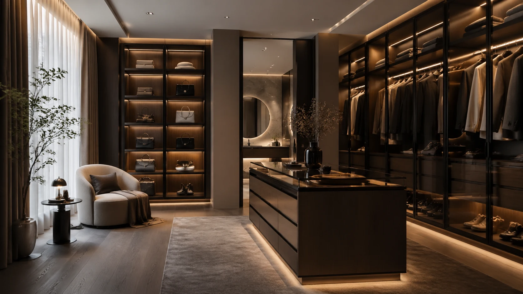 Best AI Luxury Walk In Closet Designs Generator: Create Stunning Luxury Walk In Closet Designs in Seconds example 3