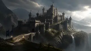 Medieval Castle Concept Art Generator preview
