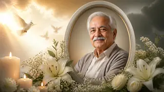 Memorial Tribute Portrait Art Generator preview