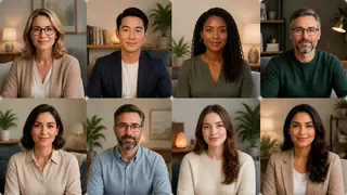 Mental Health Therapist Avatars Generator preview