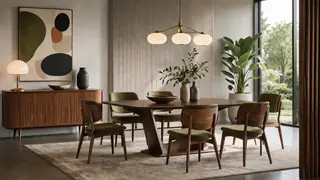 Mid Century Modern Dining Sets Generator preview