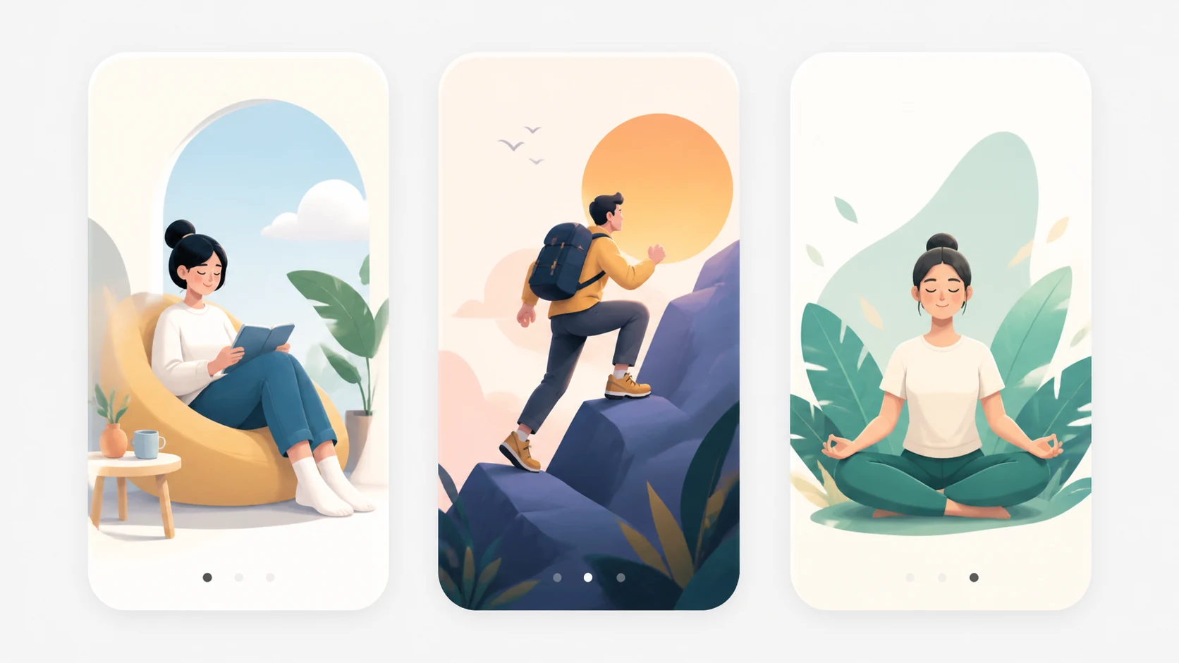 Best AI Mobile App Onboarding Illustrations Generator: Create Stunning Mobile App Onboarding Illustrations in Seconds example 2