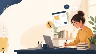 Newsletter Header Illustrations Generator preview