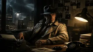 Noir Detective Character Art Generator preview