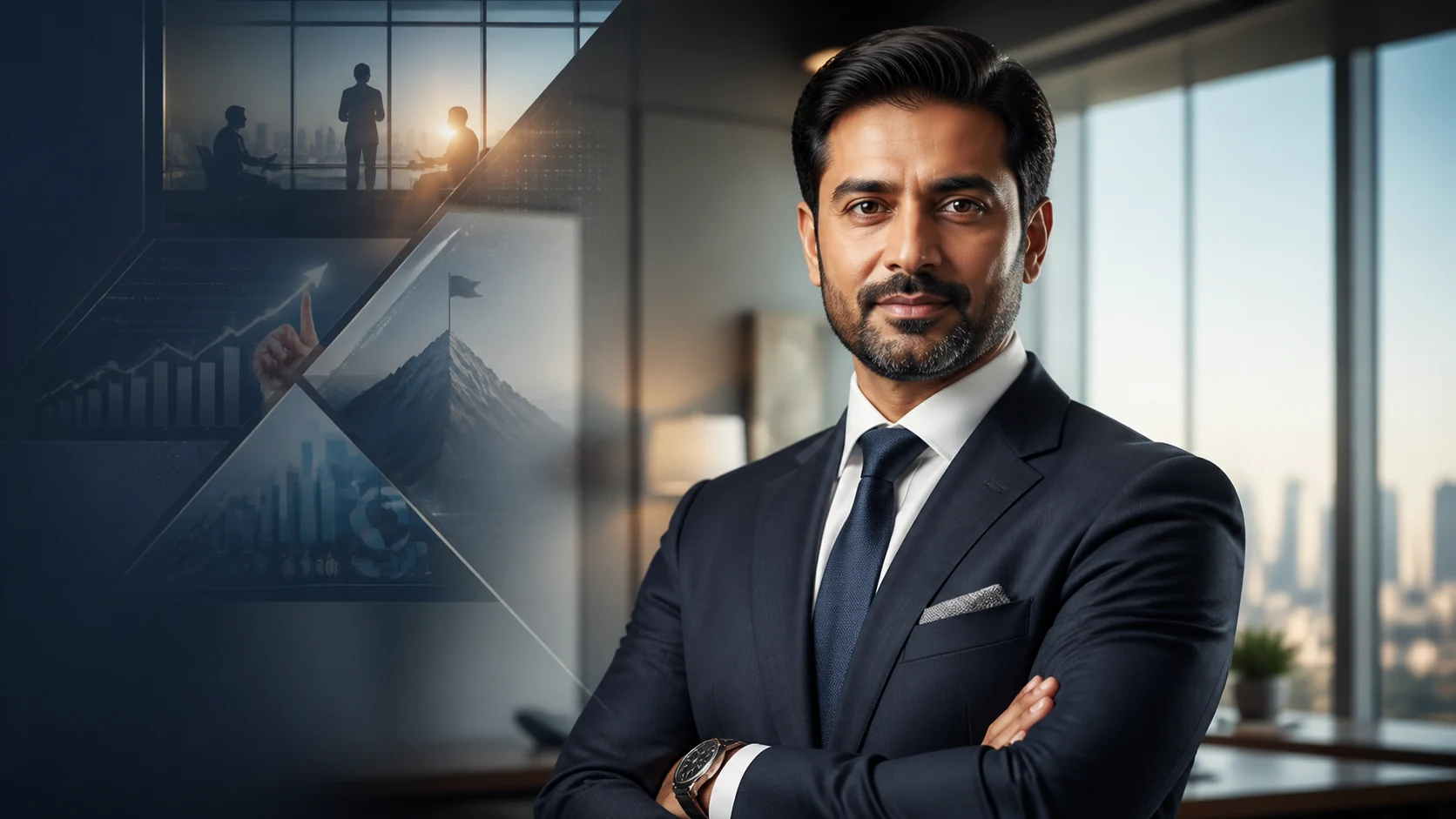 Sales Executive Profile Visuals AI Image Generator