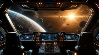 Sci Fi Spaceship Cockpit Views Generator preview
