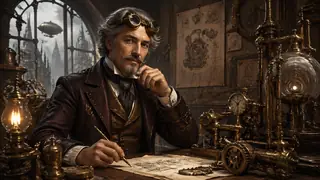 Steampunk Inventor Portraits Generator preview